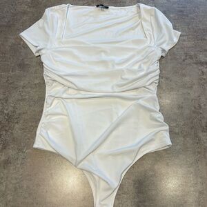 Dynamite White Bodysuit